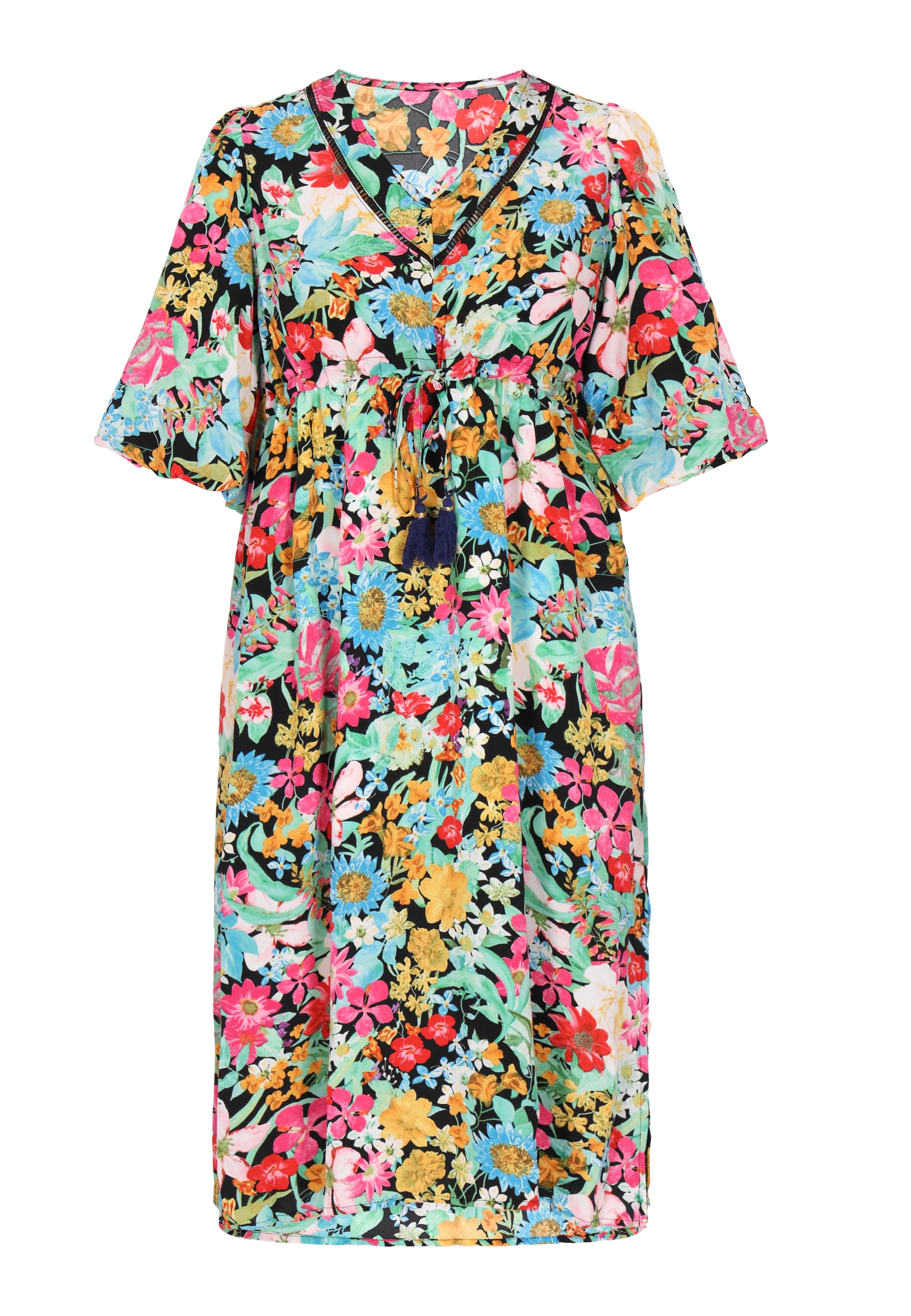 Gaya Zomerjurk in Gemengde kleuren: voorkant