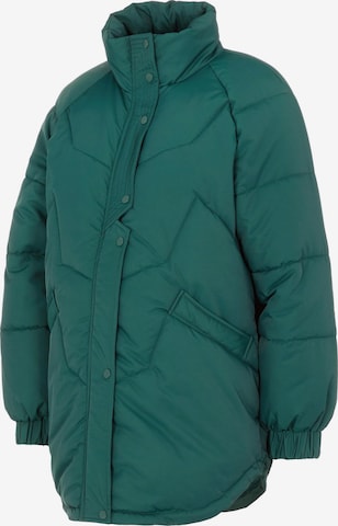 MAMALICIOUSPrijelazna jakna 'Erza' - zelena boja: prednji dio