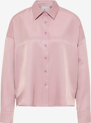 RISA Blouse in Roze: voorkant