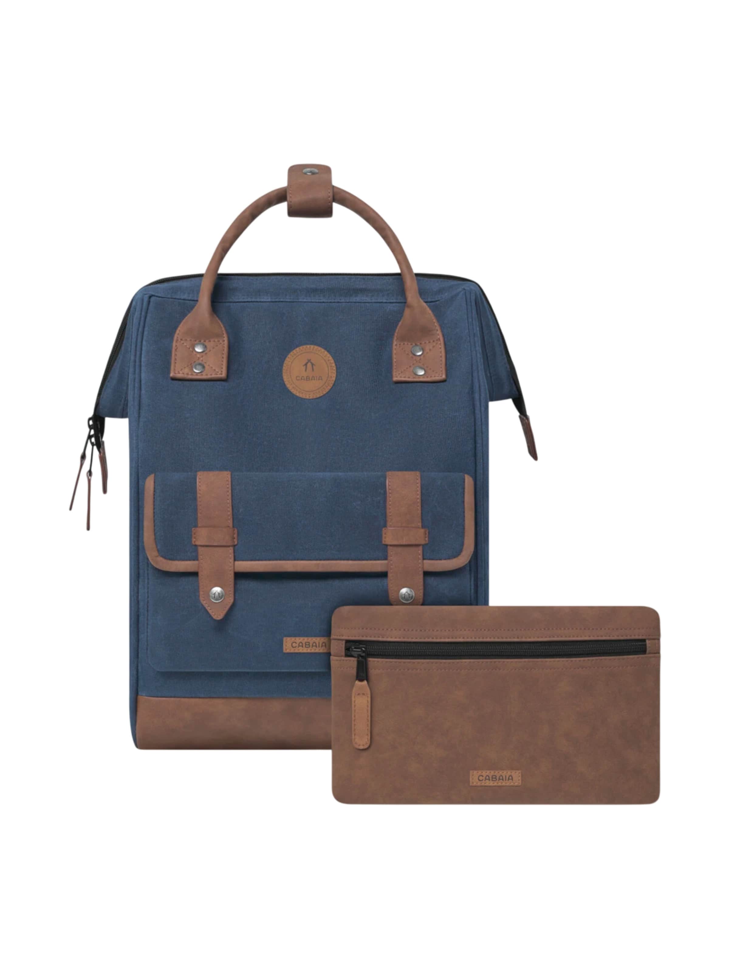Cabaia Rucksack 'Montalivet M' in Blau: Vorderseite