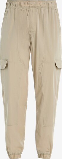 Calvin Klein Jeans Pantalon cargo en beige, Vue avec produit