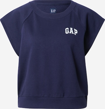 GAP Sweatshirt in Blue: front