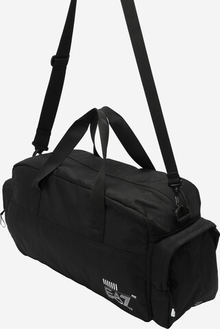 EA7 Emporio Armani Cestovní taška – černá: přední strana