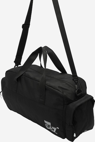 EA7 Emporio Armani Пътна чанта в черно: отпред
