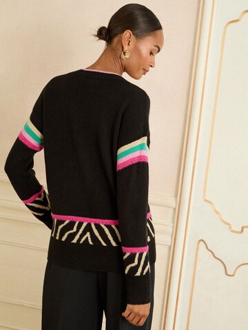 love & roses Sweater in Black