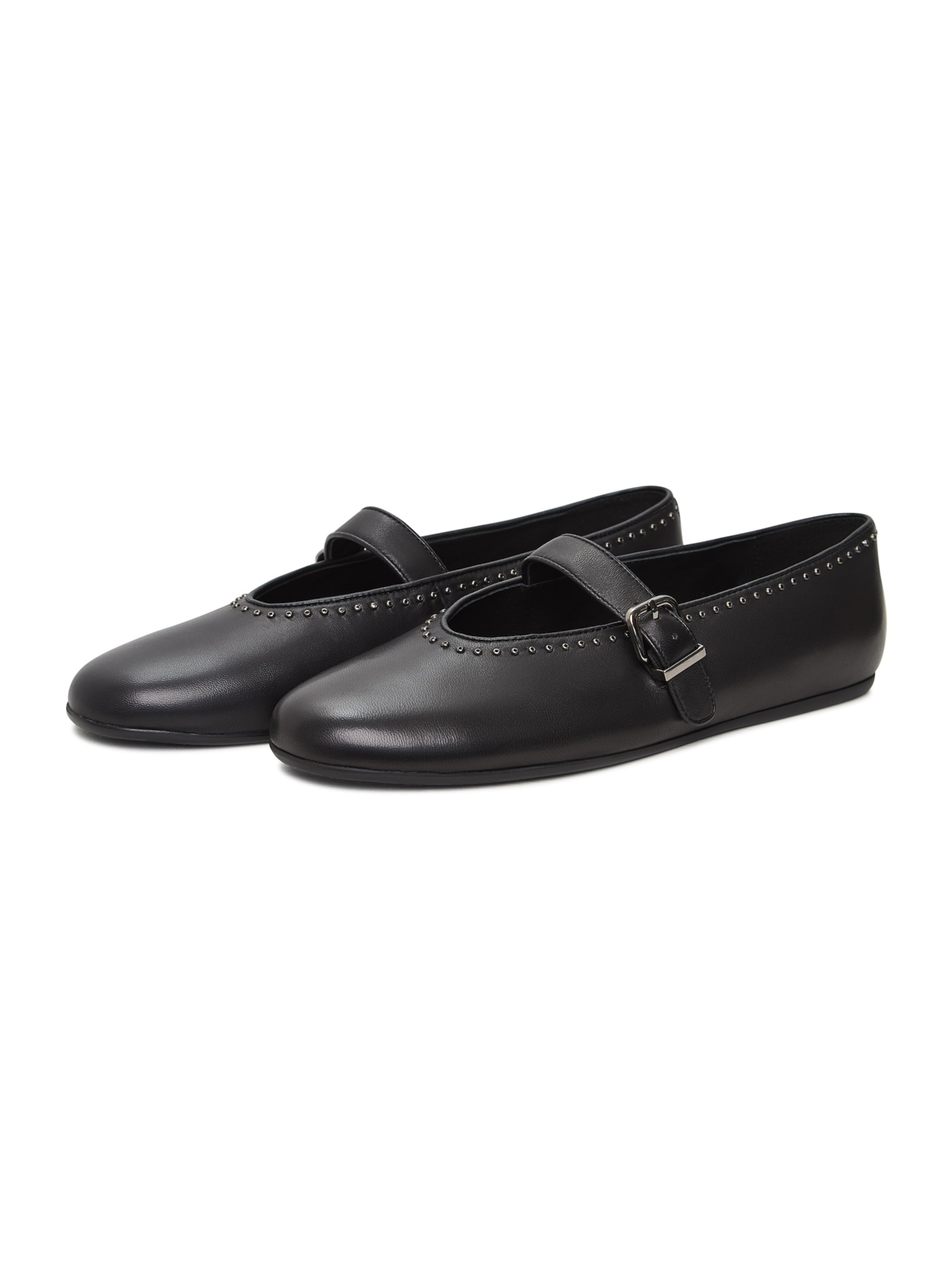 CESARE GASPARI Ballerina 'Jane' in Black
