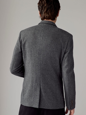 Next Slim fit Suknjič | siva barva