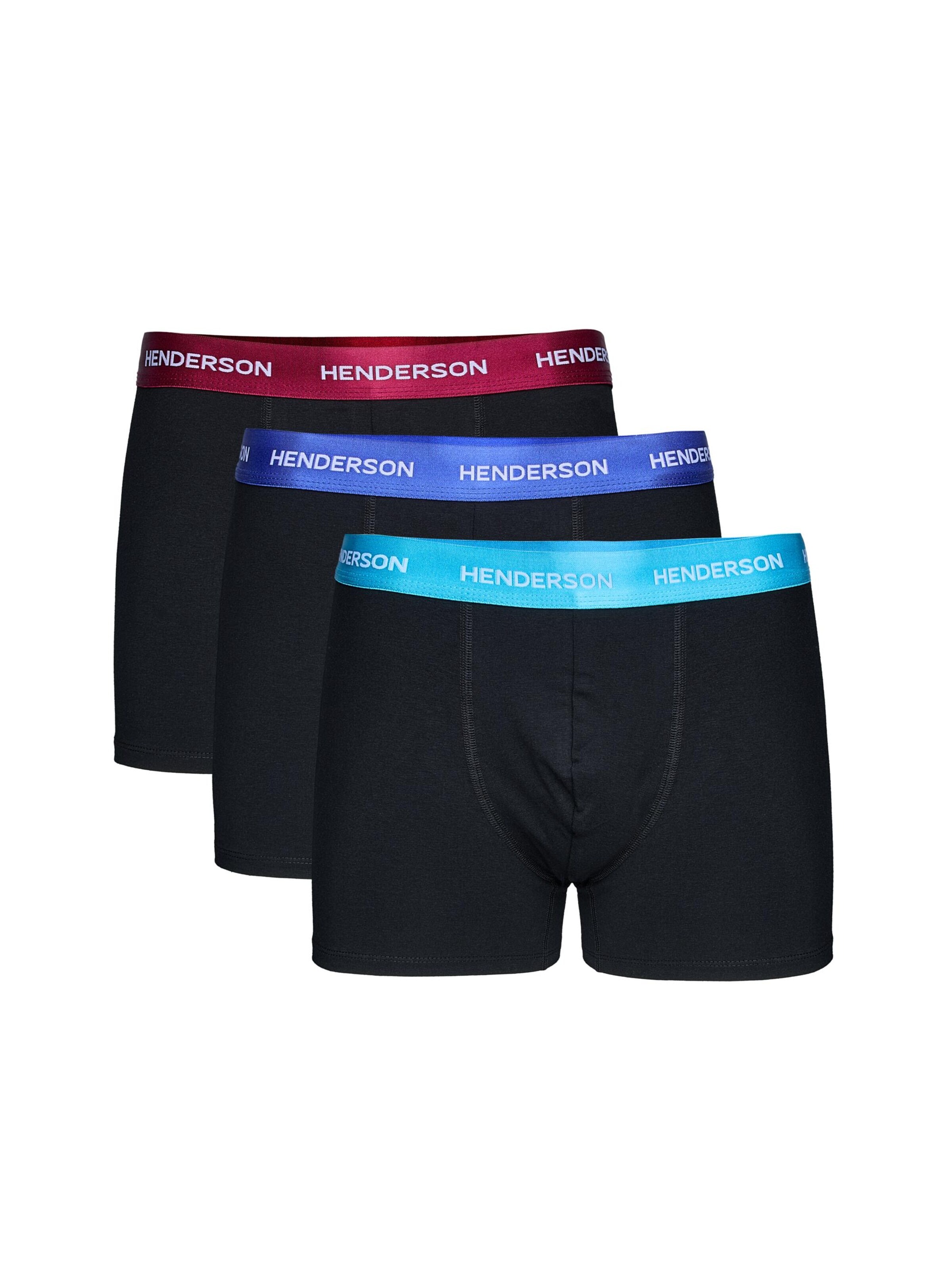 Henderson Boxershorts 'Bot'‌‌‌‌‌‌‌‌‌ in Schwarz: Vorderseite
