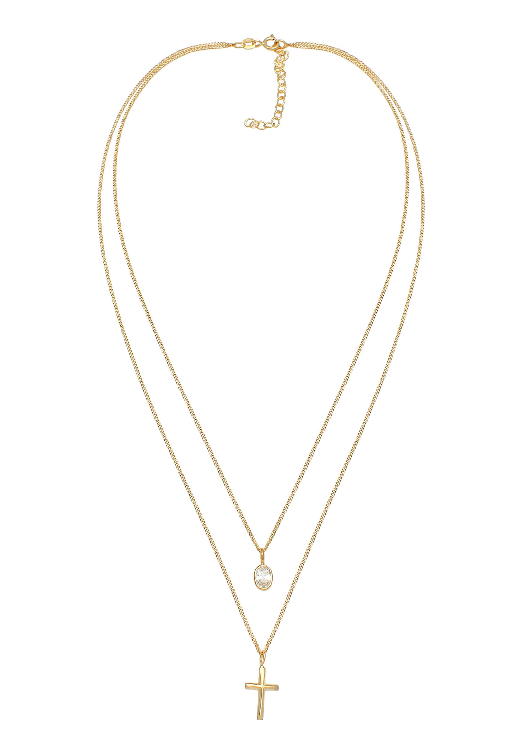 ELLI Necklace in Gold: front