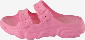 BUFFALO Slippers ' Buffalo Cld Ari Slide Vegan Foam ' in Pink: front