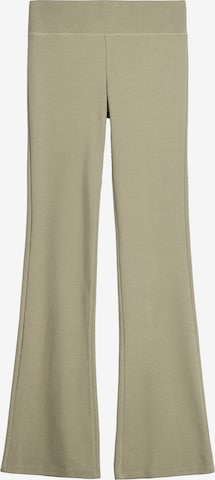 Bershka Trousers in Green: front