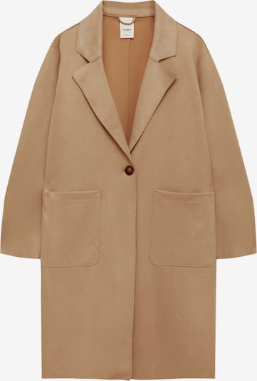 Pull&Bear Between-seasons coat in Sand, Item view