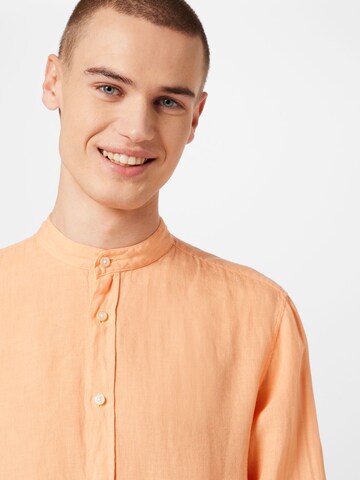 BOSS Regular fit Button Up Shirt 'Race' in Orange