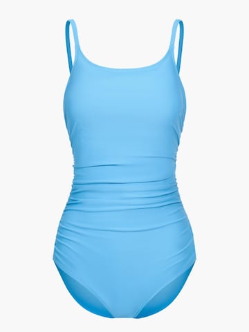 Maillot de bain modelant 'Shaping - Badeanzug mit Raffung' cfab (formerly creamy fabrics) en bleu : devant