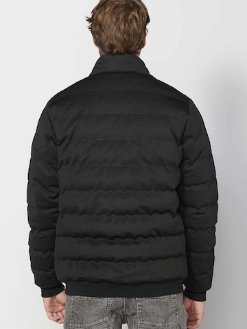 KOROSHI Prehodna jakna | črna barva