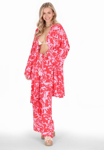 IZIA - Kimono em rosa