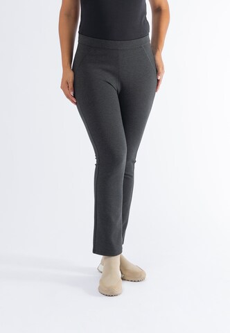 October Slimfit Leggings in Grijs: voorkant