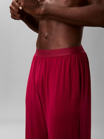 Calvin Klein Pajamas long in Red