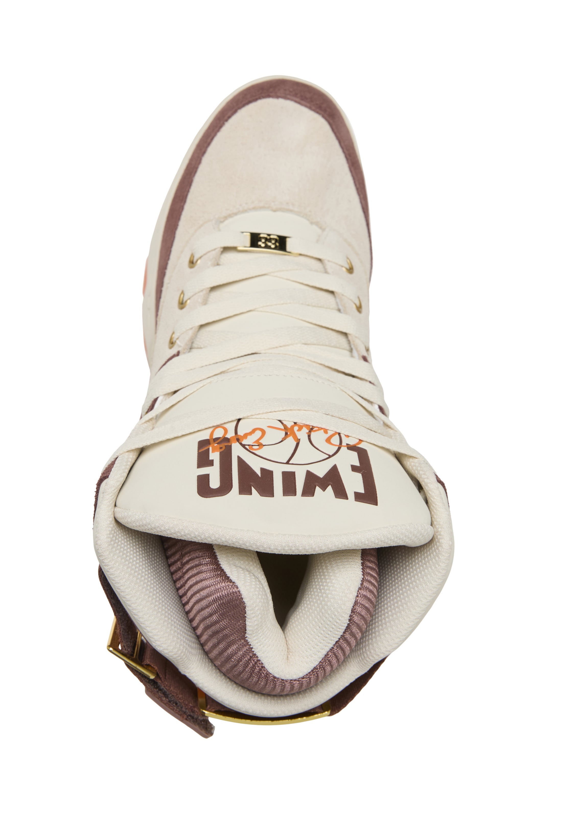 Sneaker alta '33Hi' di Ewing in beige