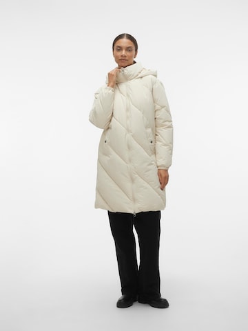 VERO MODA Vinterkappa 'VMELANORDORA' i beige