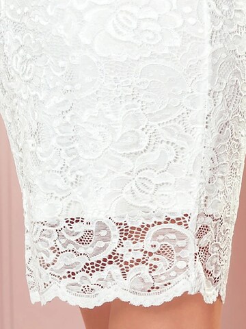 Numoco Evening Dress 'Minikleid Anke' in White