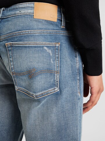 QS regular Jeans 'Shawn' i blå