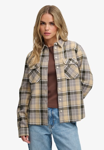 Superdry & Co Blus i brun: framsida