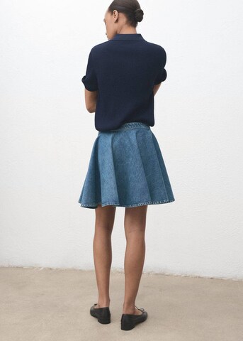 MANGO Rock 'Danae' in Blau