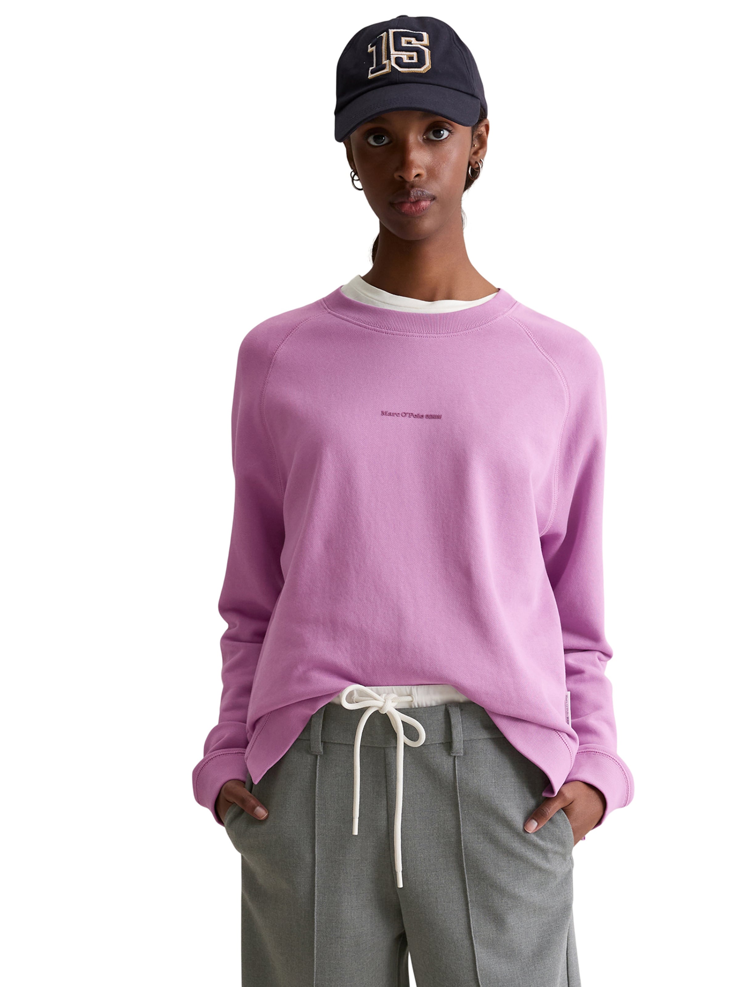 Marc O'Polo DENIM Sweatshirt in Purple: front