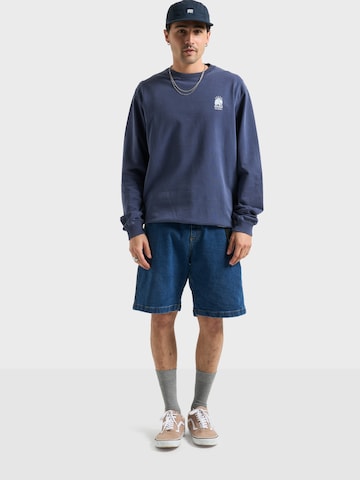 Trendsplant Sweatshirt ' LA PLAZA ' in Blue