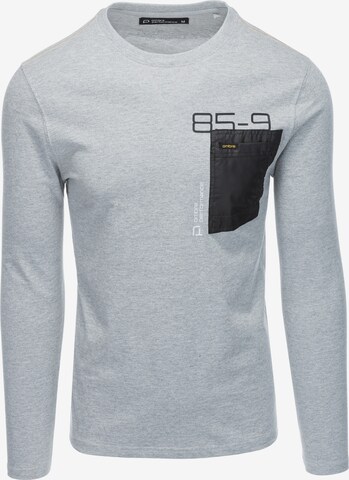 Ombre Shirt 'L130' in Grey: front