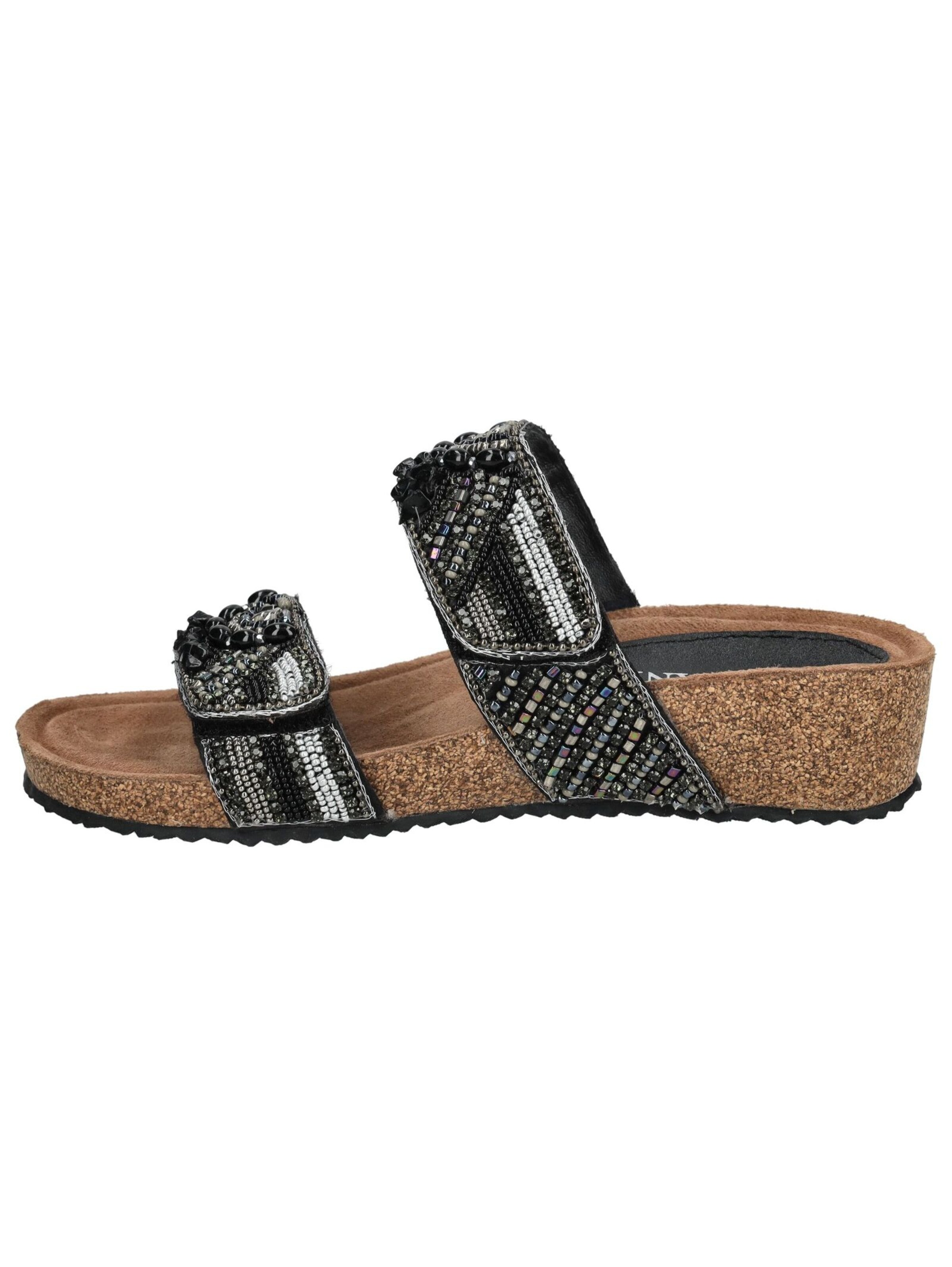 LAZAMANI Mules in Black