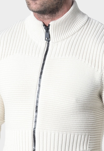 883Police Strickjacke 'Orkney' in Beige