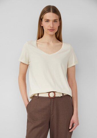 s.Oliver Shirt in Beige: voorkant