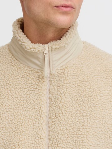BLEND Fleece jas 'BHLAURSUS' in Beige