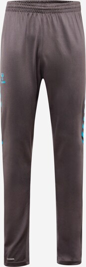 Hummel Pantalon de sport en bleu / anthracite, Vue avec produit