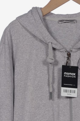 MARGITTES Sweatshirt & Zip-Up Hoodie in XL in Grey