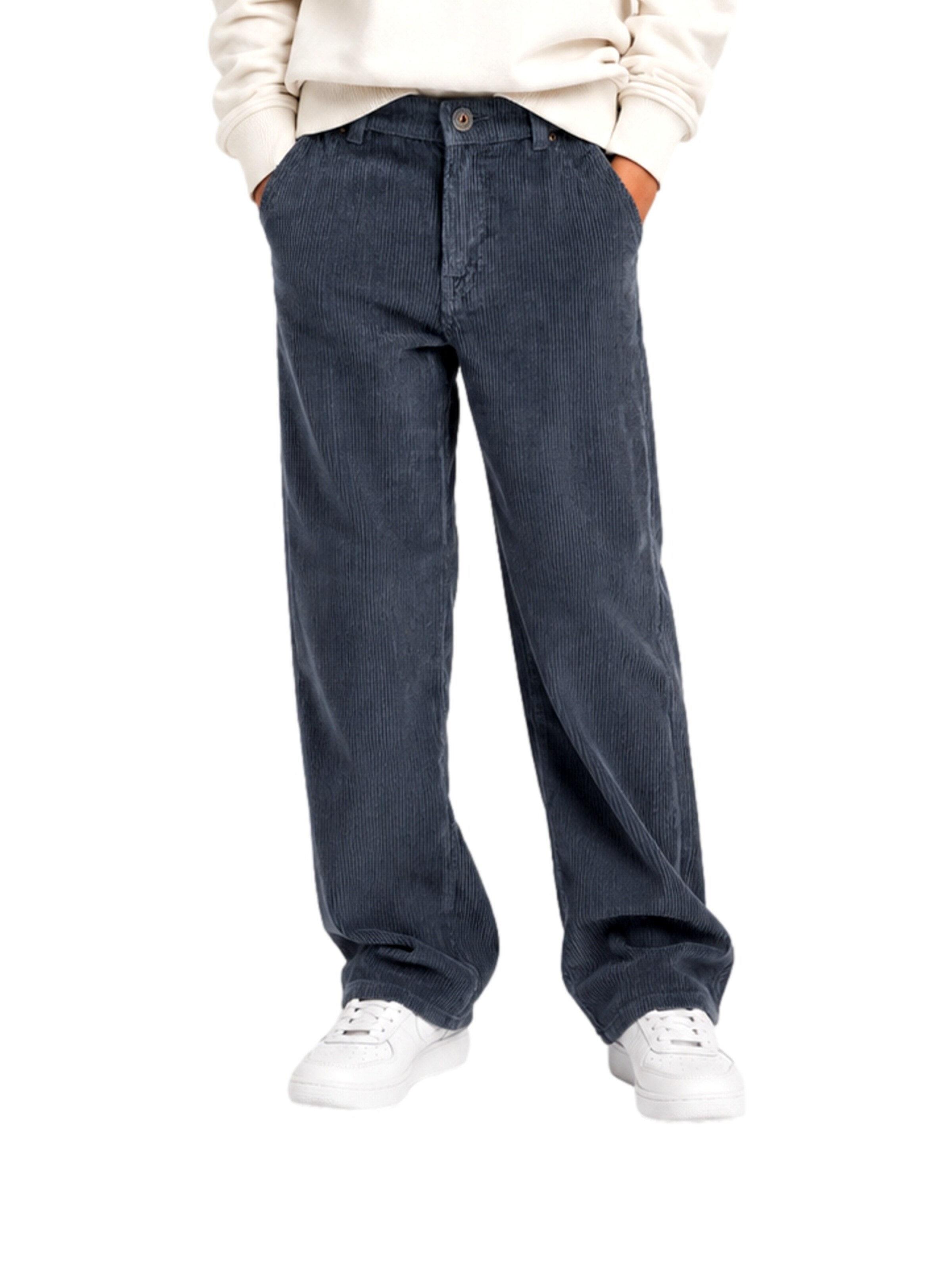 Jack & Jones Junior - Loosefit Pantalón 'Alex Original' en azul: frente