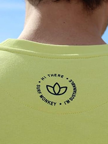 Surf Monkey Sweatshirt in Gelb
