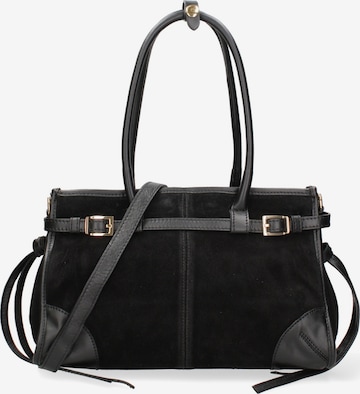 Borsa a spalla 'Novara Ultra' di Gave Lux in nero: frontale