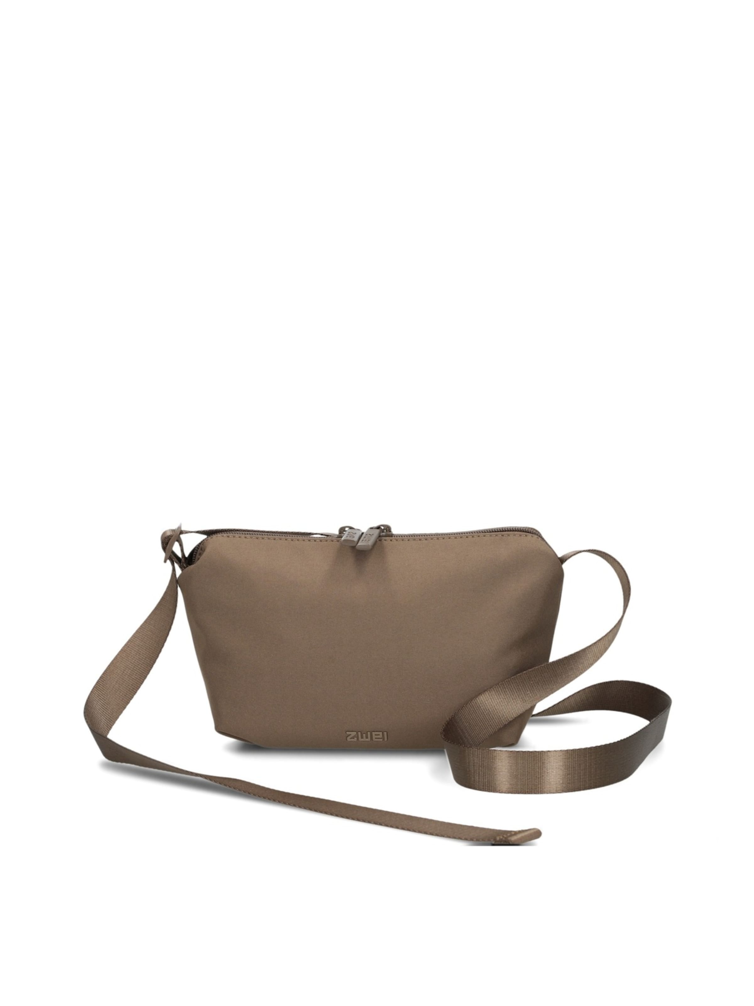 ZWEI Schoudertas 'MADEMOISELLE.M MTX40' in Bruin: voorkant
