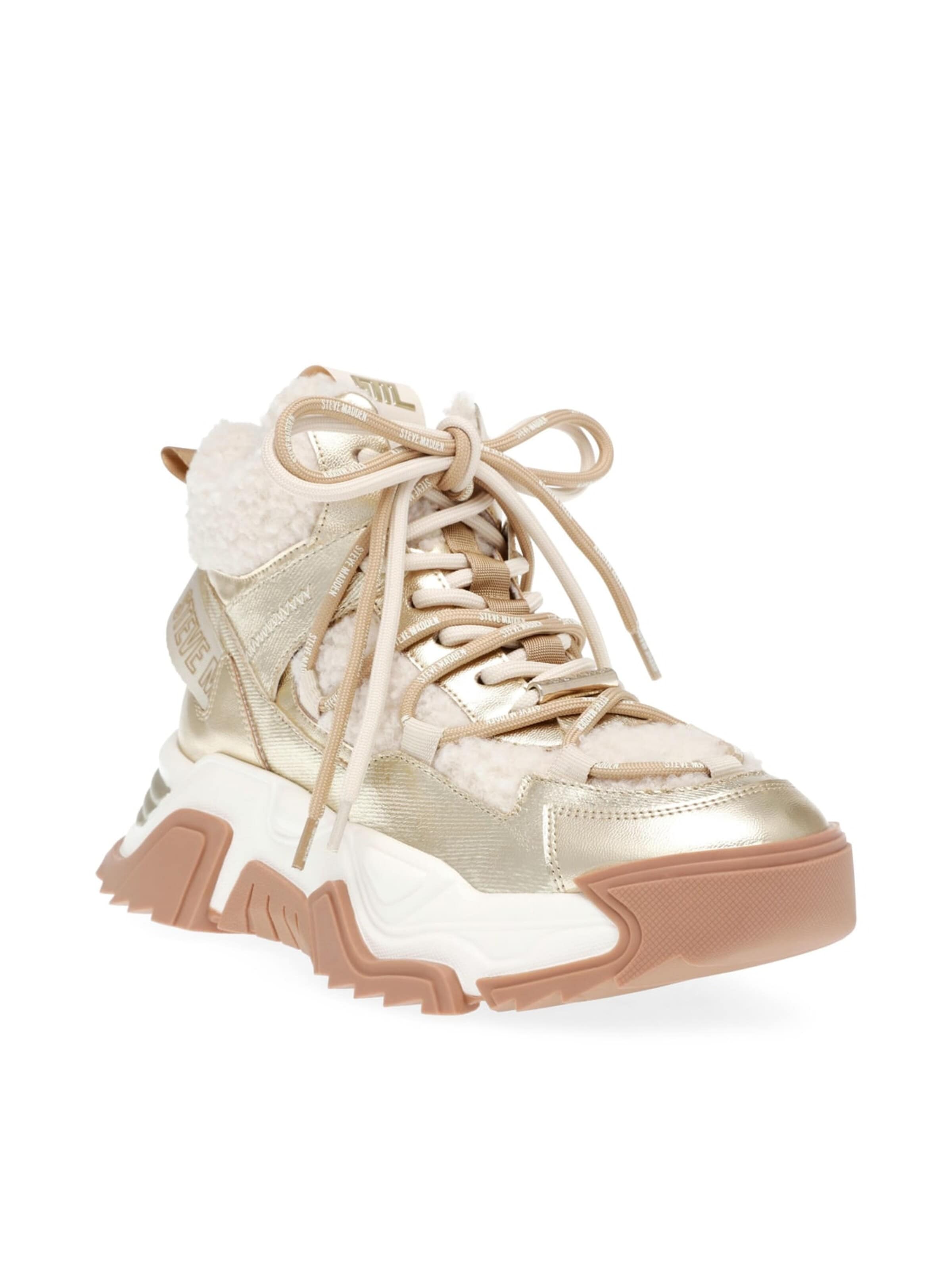 STEVE MADDEN Buty sportowe sznurowane 'Kaboom Gold' w kolorze mieszane kolory: przód