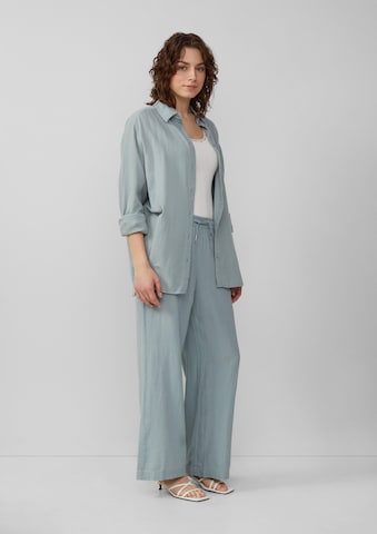 QS Wide leg Trousers in Green