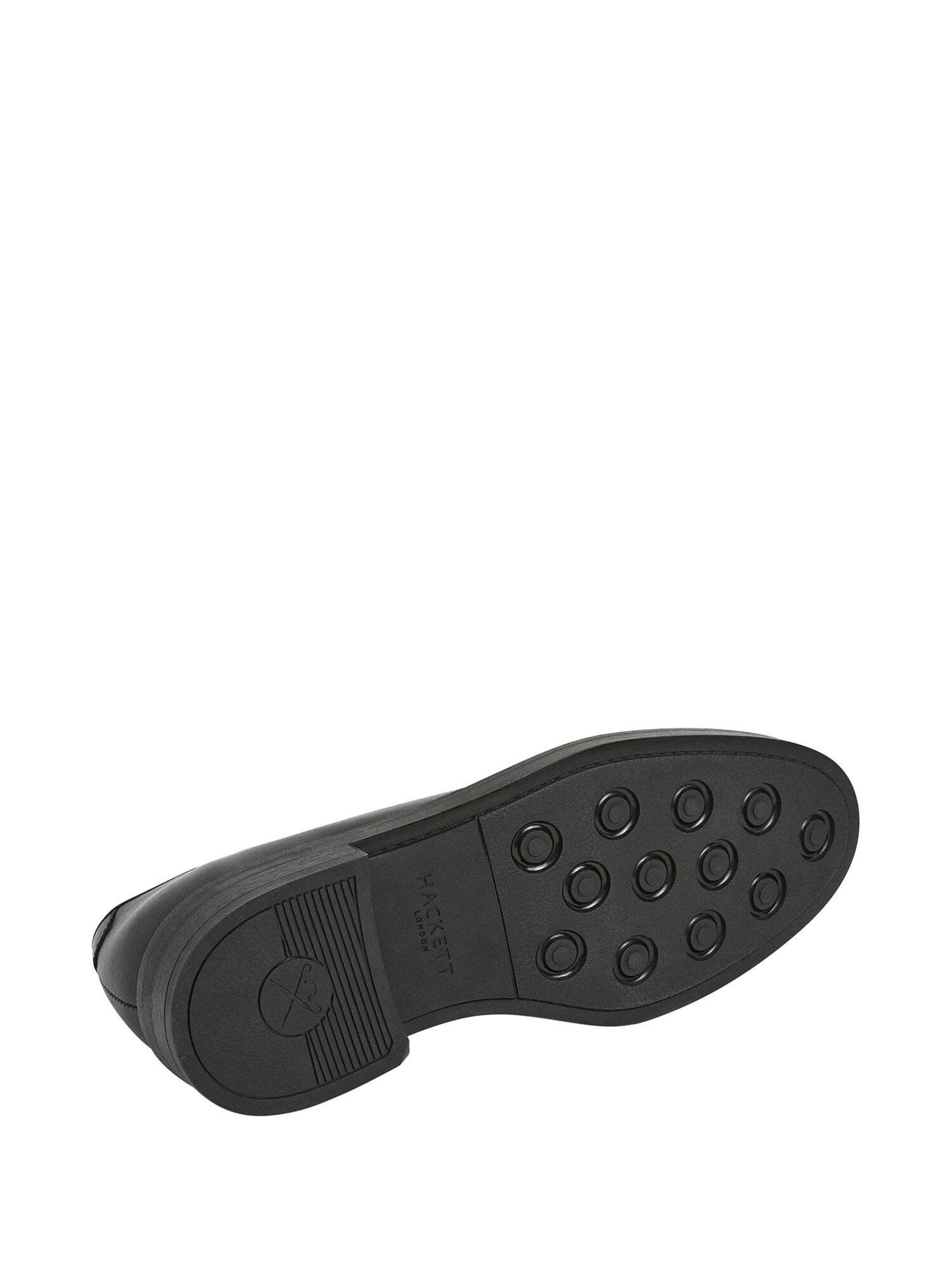 Hackett London Schnürschuh 'Egmont Accent' in Schwarz