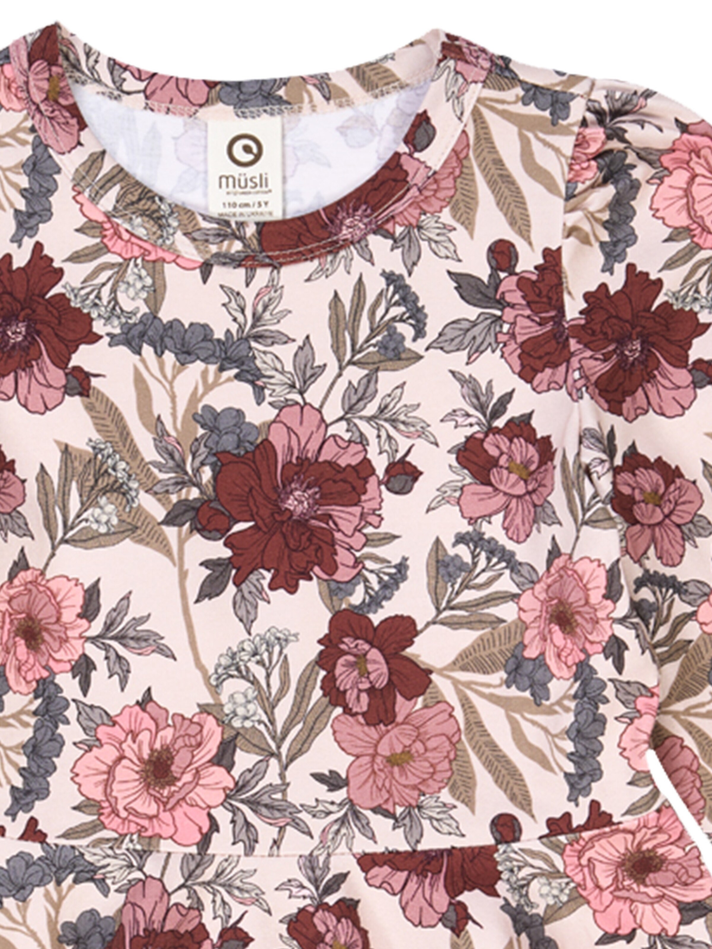 Müsli by GREEN COTTON Jurk in Roze