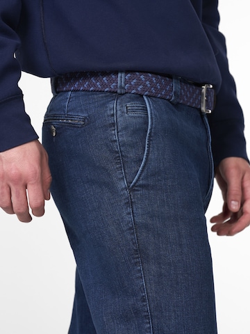 MEYER Slimfit Jeans 'Bonn' in Blauw