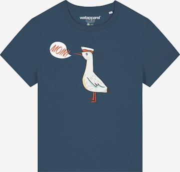 Watapparel T-Shirt in Blau: Vorderseite