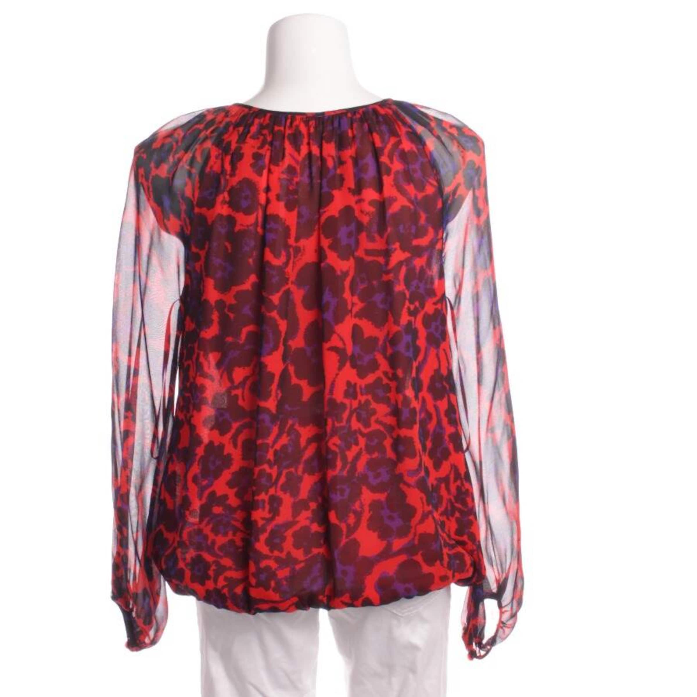 Diane von Furstenberg Bluse / Tunika S in Rot