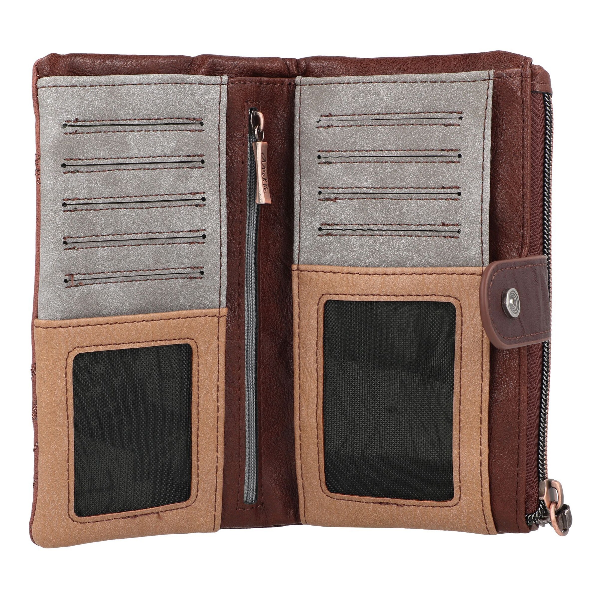 Anekke Wallet in Brown