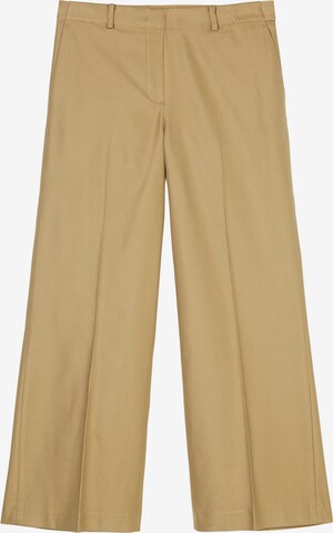 Marc O'Polo Loose fit Pleated Pants 'Vansi' in Beige: front